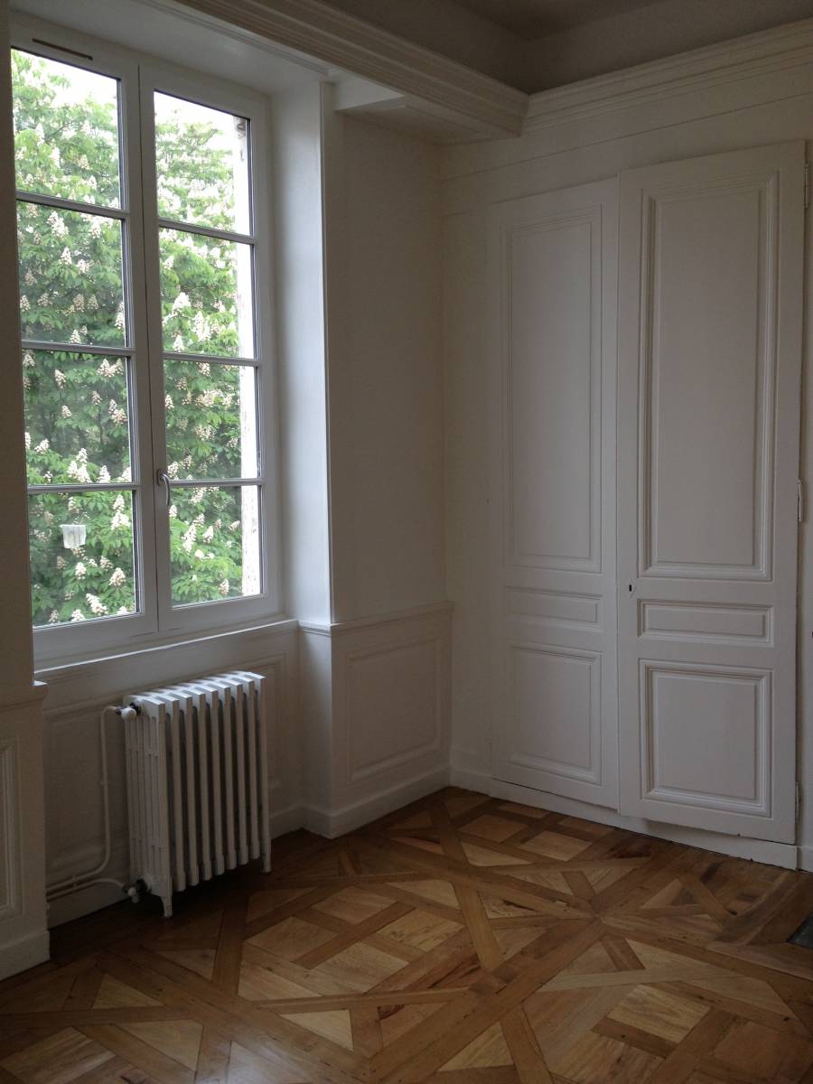 Rénovation des peintures dans une rénovation d'appartement ancien à Lyon  